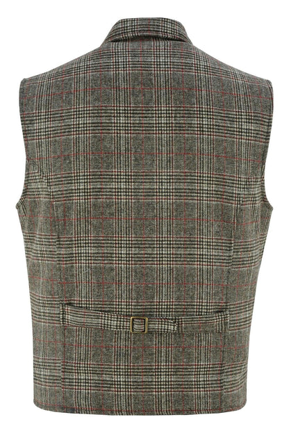 Mens Vest for Sale with Timeless Tweed Fashion and Tailored Style