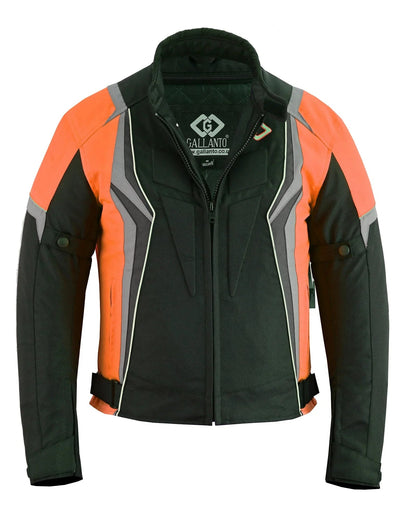 Textile Riding Jacket for Men – Waterproof Cordura CE Armour