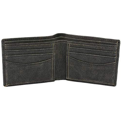 best men's wallet in genuine cowhide leather with rfid protection