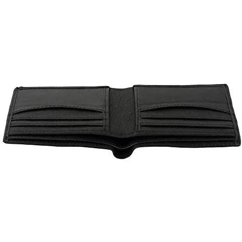 best men's wallet in genuine cowhide leather with rfid protection