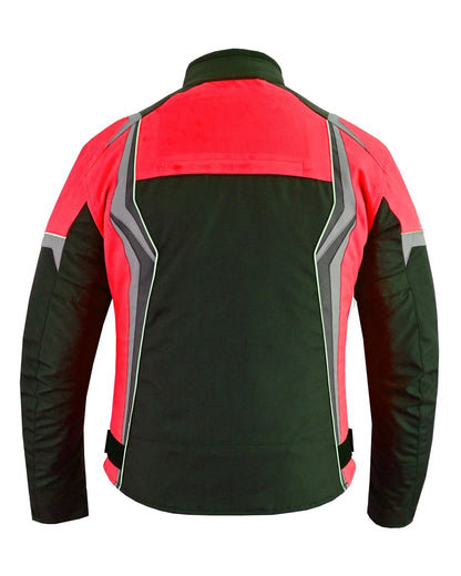 Textile Riding Jacket for Men – Waterproof Cordura CE Armour