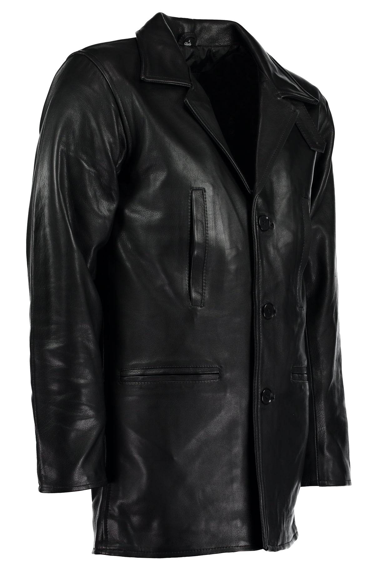 mens leather clothing – max payne inspired leather coat