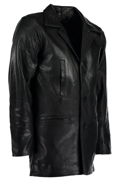 Mens Leather Clothing – Max Payne Inspired Leather Coat