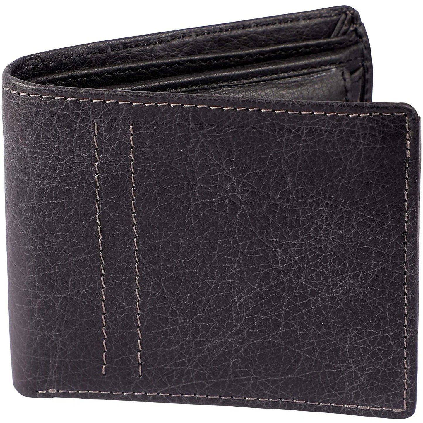 mens rfid blocking slim genuine leather wallet - with gift box -