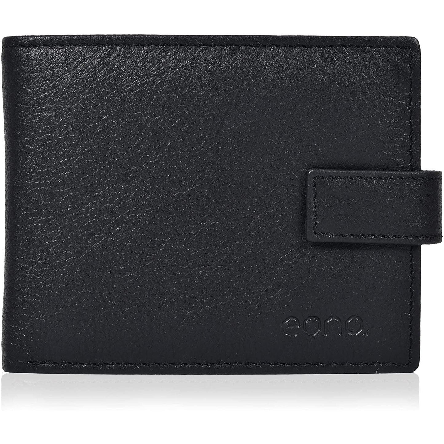 mens rfid protected slim purse wallet with coin pocket -