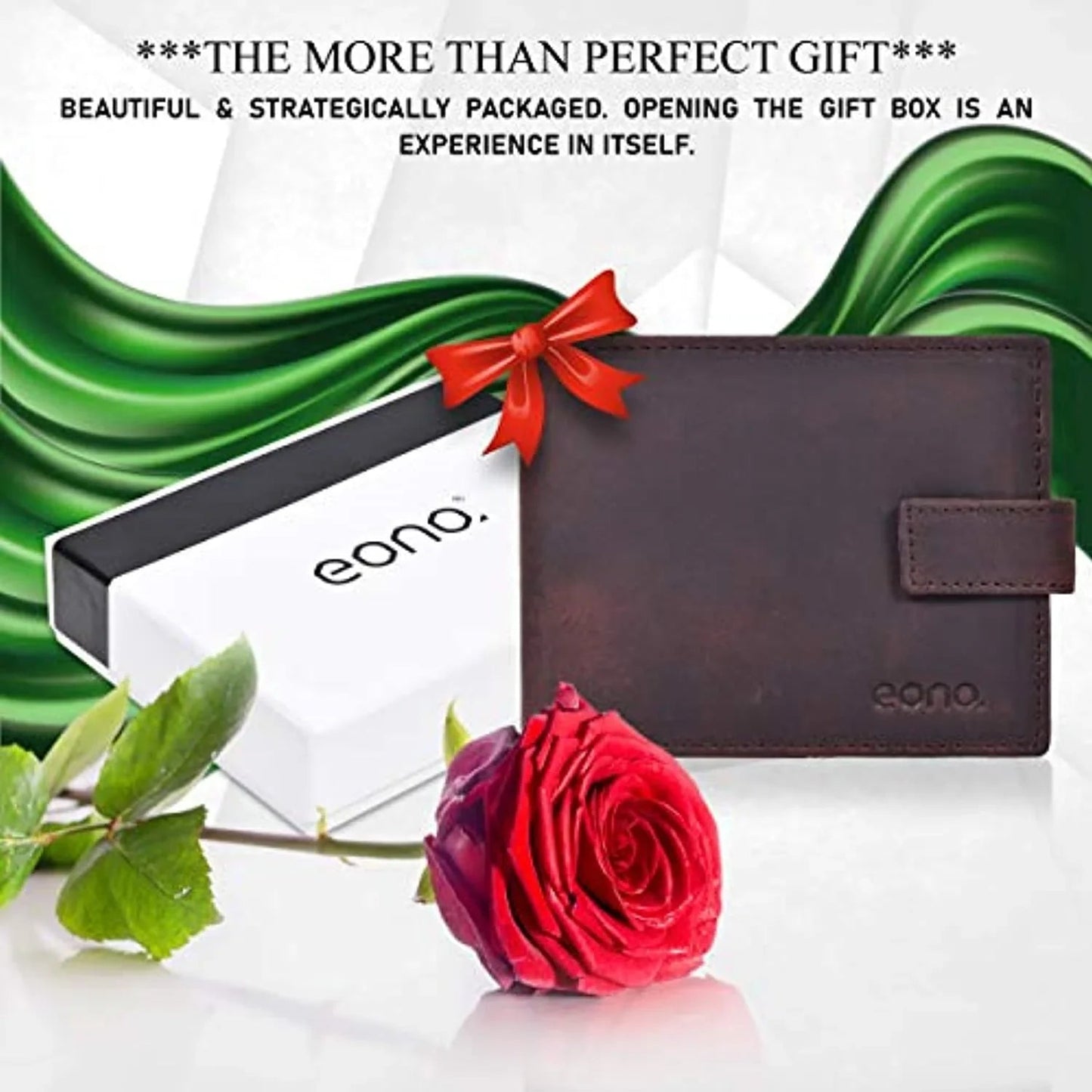 mens rfid protected slim purse wallet with coin pocket -
