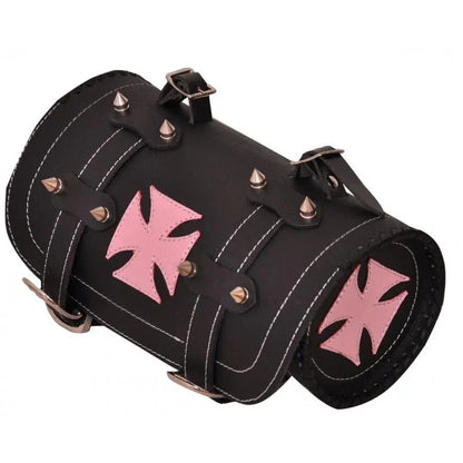 Motorbike Tool Bag with Iron Cross Design for Motorcycle Storage