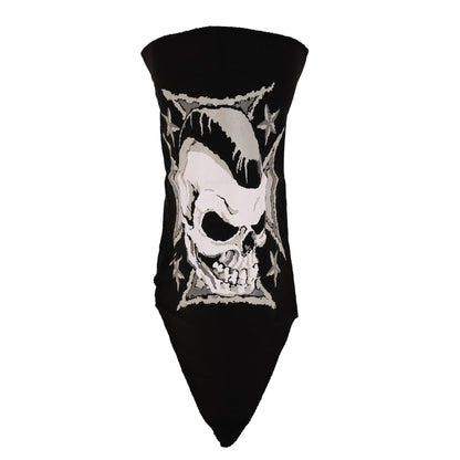 Men's Neck Warmers Lightweight Motorcycle Neck Gaiter Black