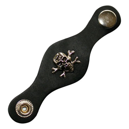Leather Vest Extenders Plain & Badge Style for Motorcycle Vests