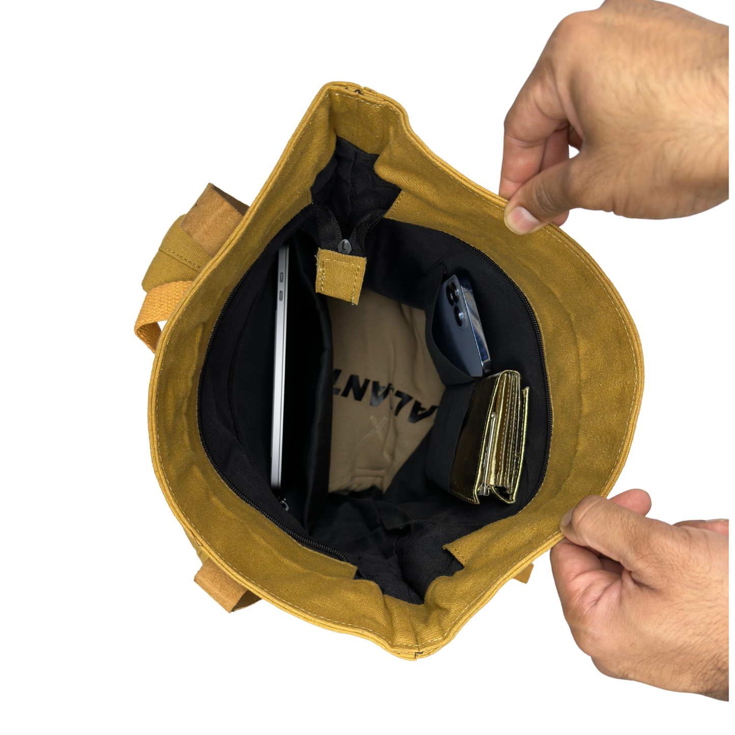 canvas rucksack for travel, work and everyday adventures