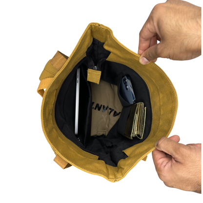 Canvas Rucksack for Travel, Work and Everyday Adventures
