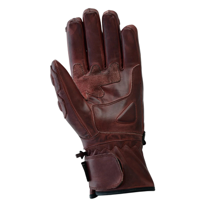 Motorcycle Gloves Premium Leather with Carbon Knuckle Armour