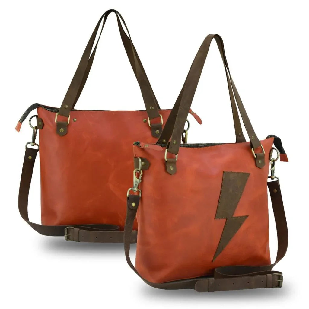 womens classic vintage decent size tote bag - valentines day gift for her -