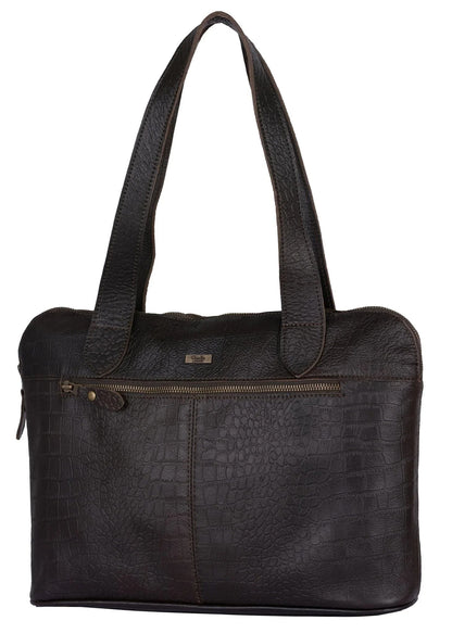 Luxury Leather Handbags for Women | Wrexham Crocodile Work Bag